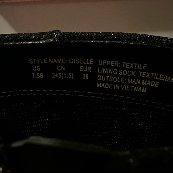 Kate Spade Black Sparkle Boot - Picture 5 of 7